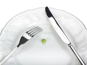 Pea-sized portion